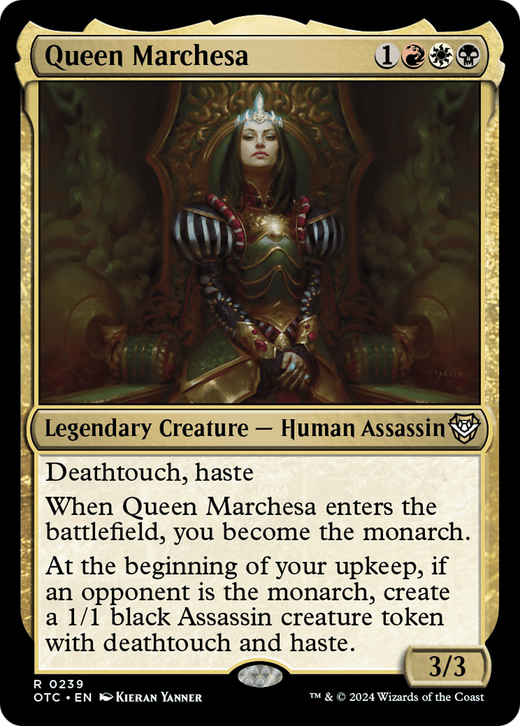 Queen Marchesa [Outlaws of Thunder Junction Commander] | The Time Vault CA