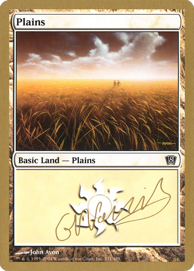 Plains (gn331) (Gabriel Nassif) [World Championship Decks 2004] | The Time Vault CA