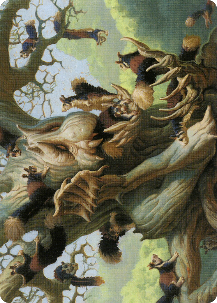 Scurry Oak Art Card [Modern Horizons 2 Art Series] | The Time Vault CA