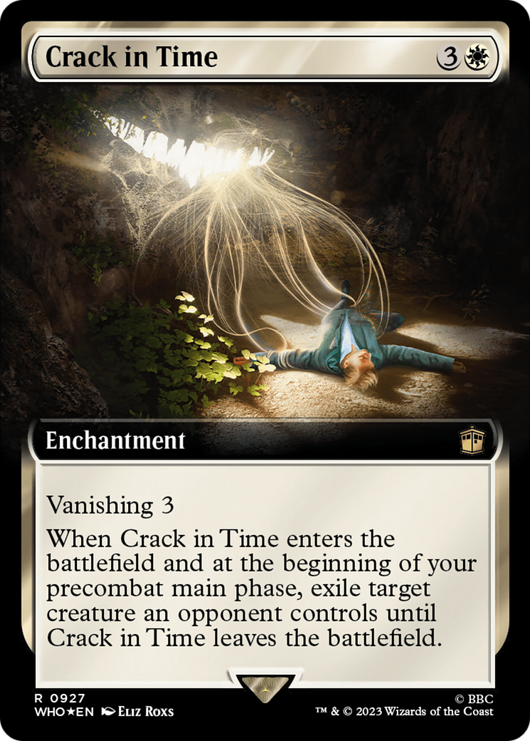 Crack in Time (Extended Art) (Surge Foil) [Doctor Who] | The Time Vault CA