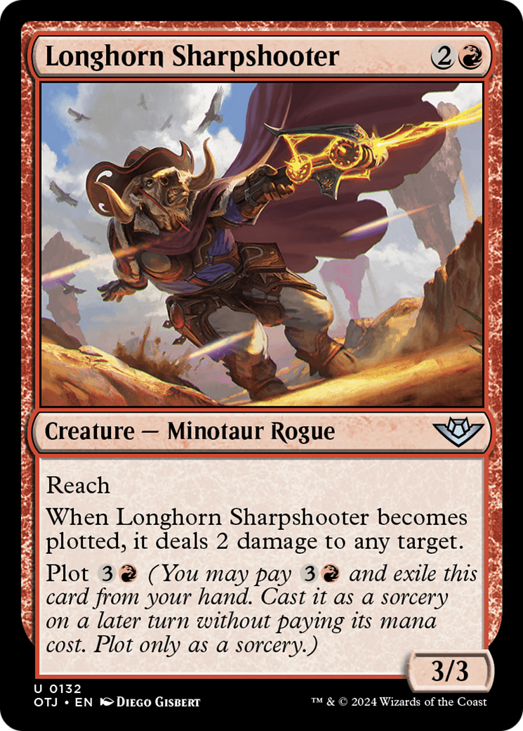 Longhorn Sharpshooter [Outlaws of Thunder Junction] | The Time Vault CA