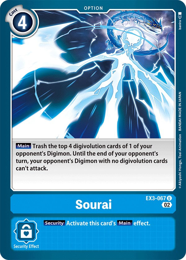 Sourai [EX3-067] [Draconic Roar] | The Time Vault CA