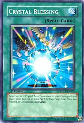Crystal Blessing [FOTB-EN034] Common | The Time Vault CA