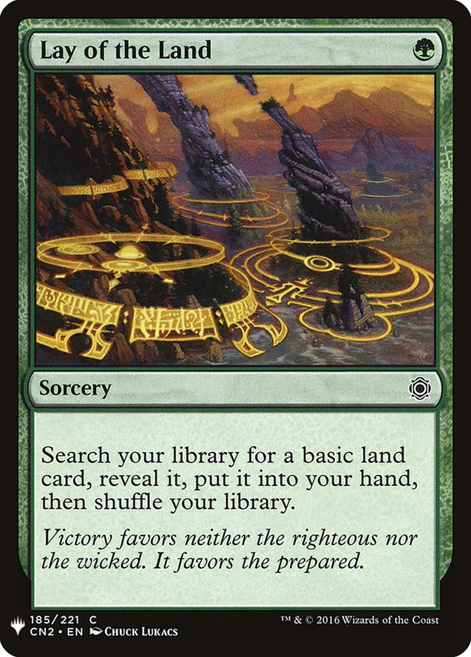 Lay of the Land [Mystery Booster] | The Time Vault CA