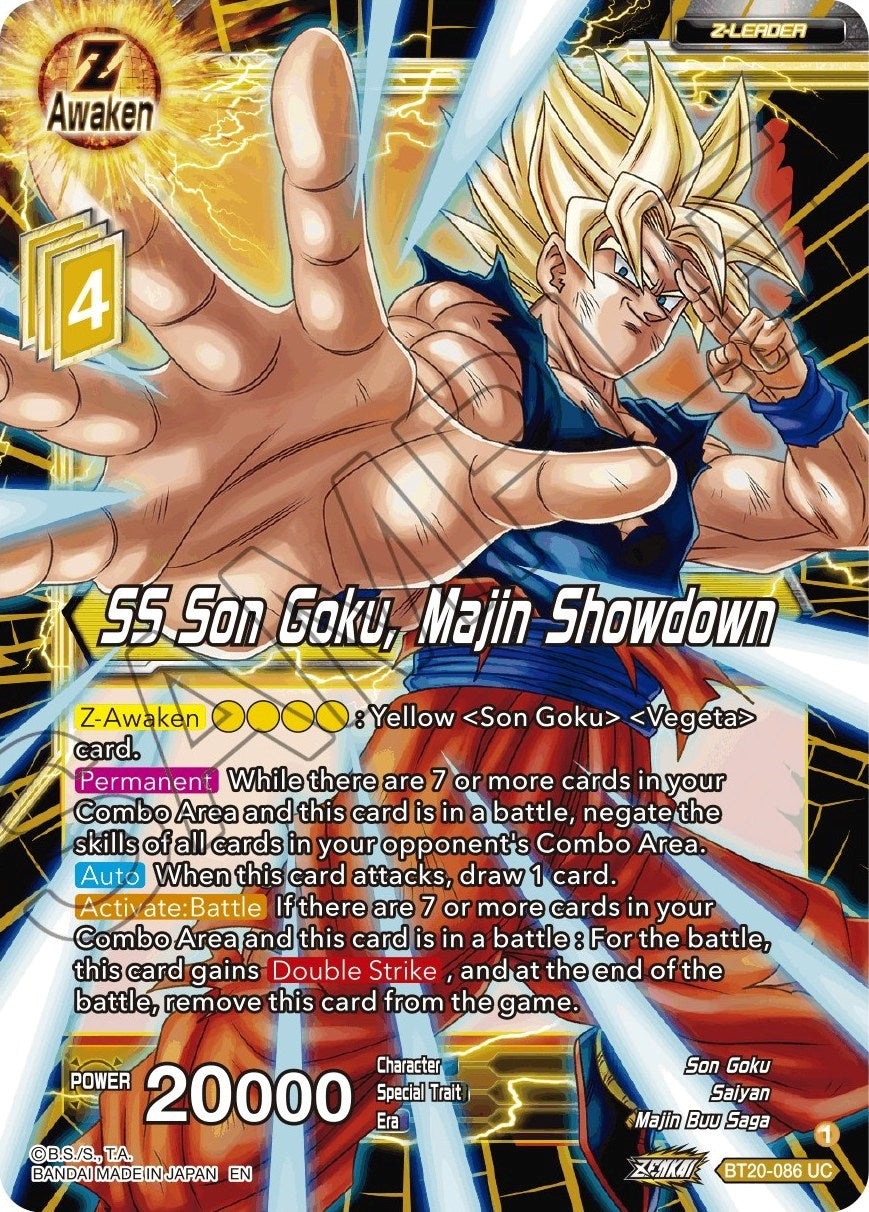 SS Son Goku, Majin Showdown (BT20-086) [Power Absorbed] | The Time Vault CA