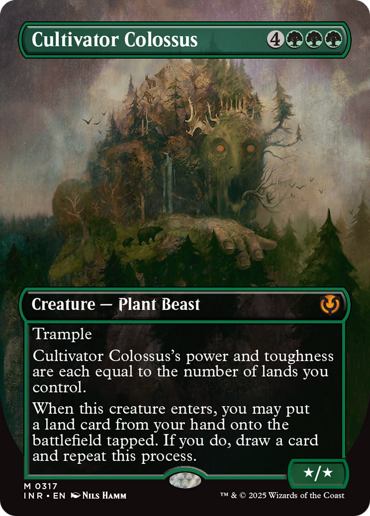 Cultivator Colossus (Borderless) [Innistrad Remastered] | The Time Vault CA