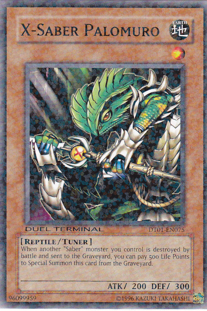 X-Saber Palomuro [DT01-EN075] Common | The Time Vault CA