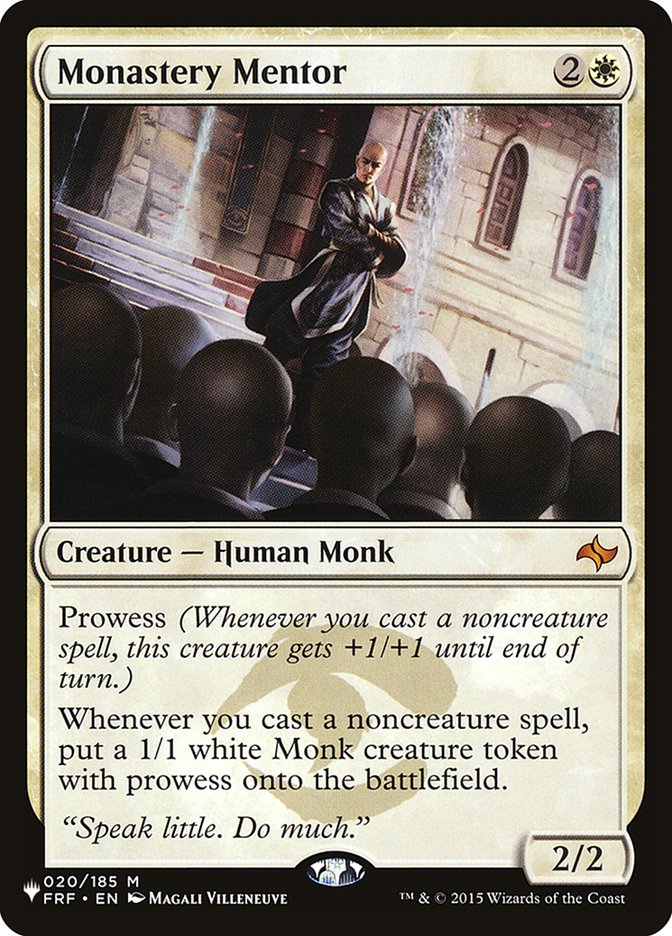 Monastery Mentor [The List] | The Time Vault CA