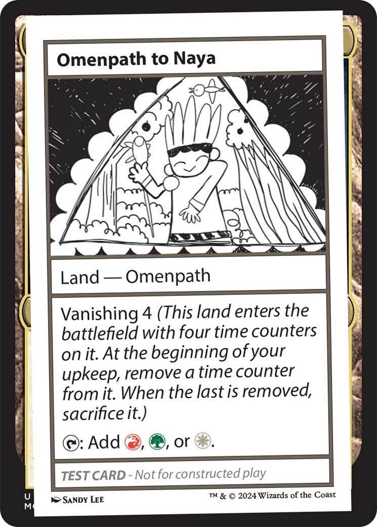 Omenpath to Naya [Mystery Booster 2 Playtest Cards] | The Time Vault CA