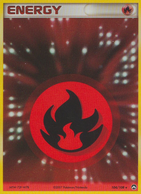 Fire Energy (104/108) [EX: Power Keepers] | The Time Vault CA