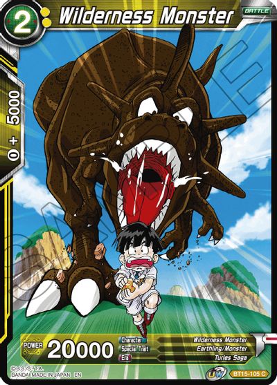 Wilderness Monster (BT15-105) [Saiyan Showdown] | The Time Vault CA