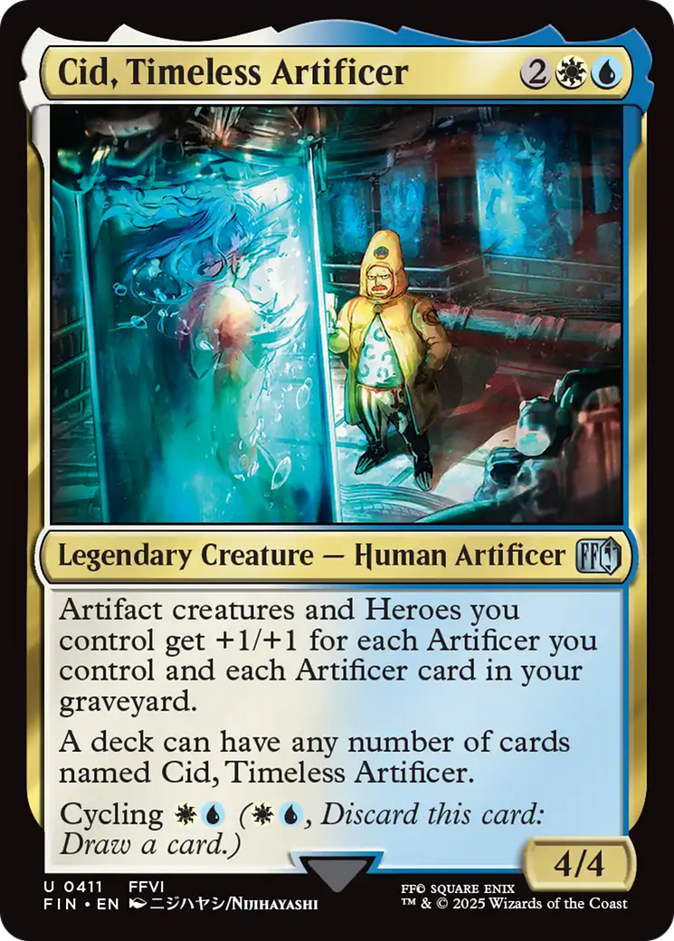 Cid, Timeless Artificer (0411) [FINAL FANTASY] | The Time Vault CA