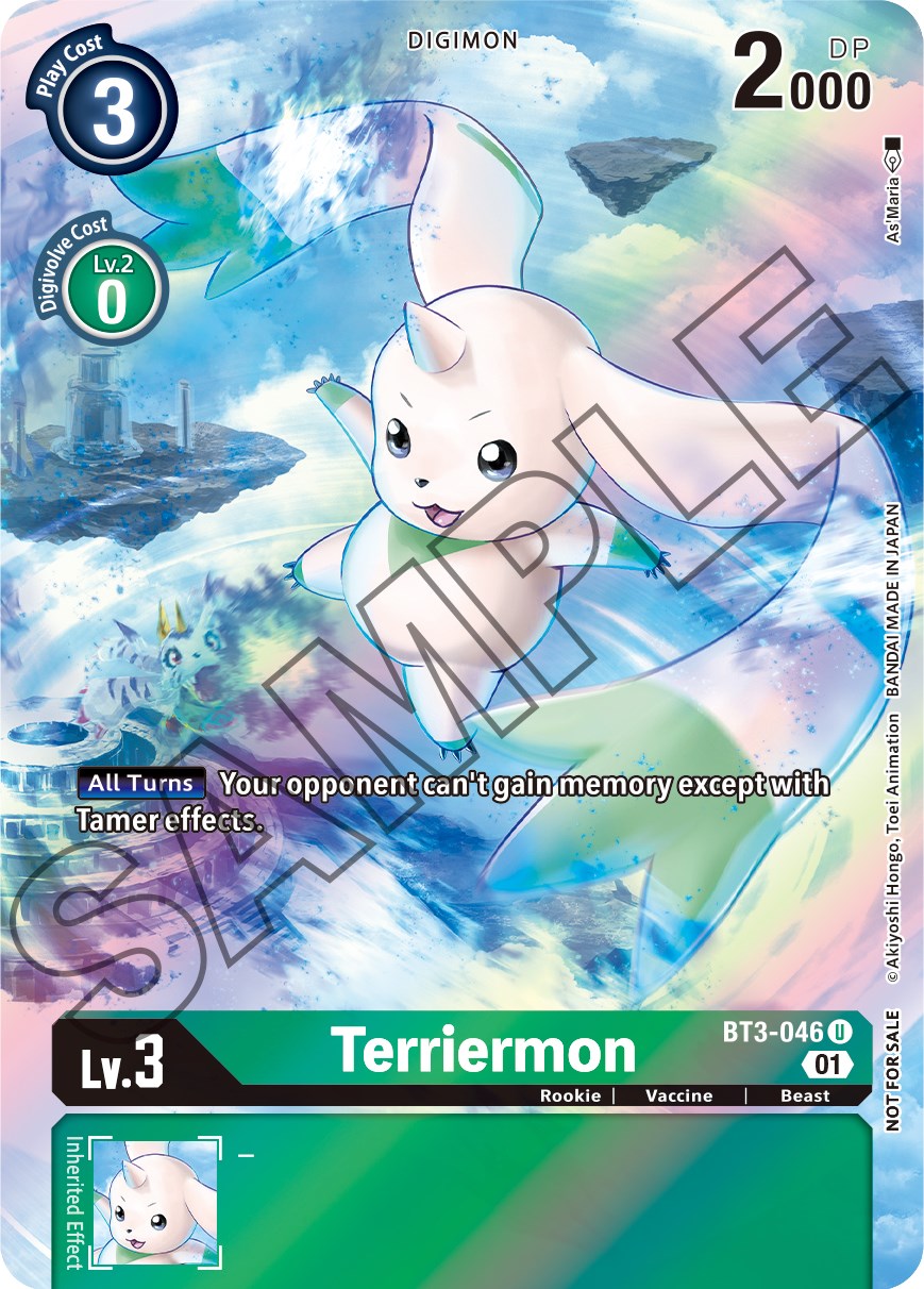 Terriermon [BT3-046] (Tamer's Card Set 1) [Release Special Booster Promos] | The Time Vault CA