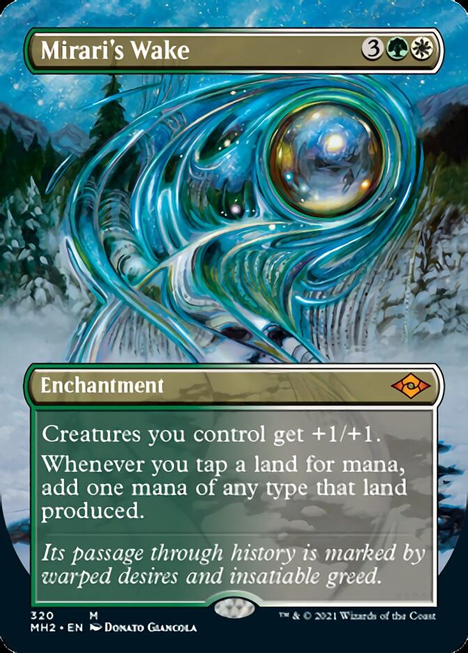 Mirari's Wake (Borderless Alternate Art) [Modern Horizons 2] | The Time Vault CA