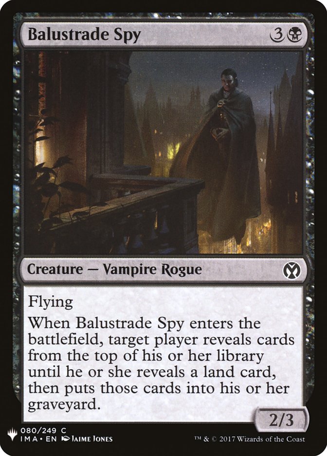 Balustrade Spy [Mystery Booster] | The Time Vault CA