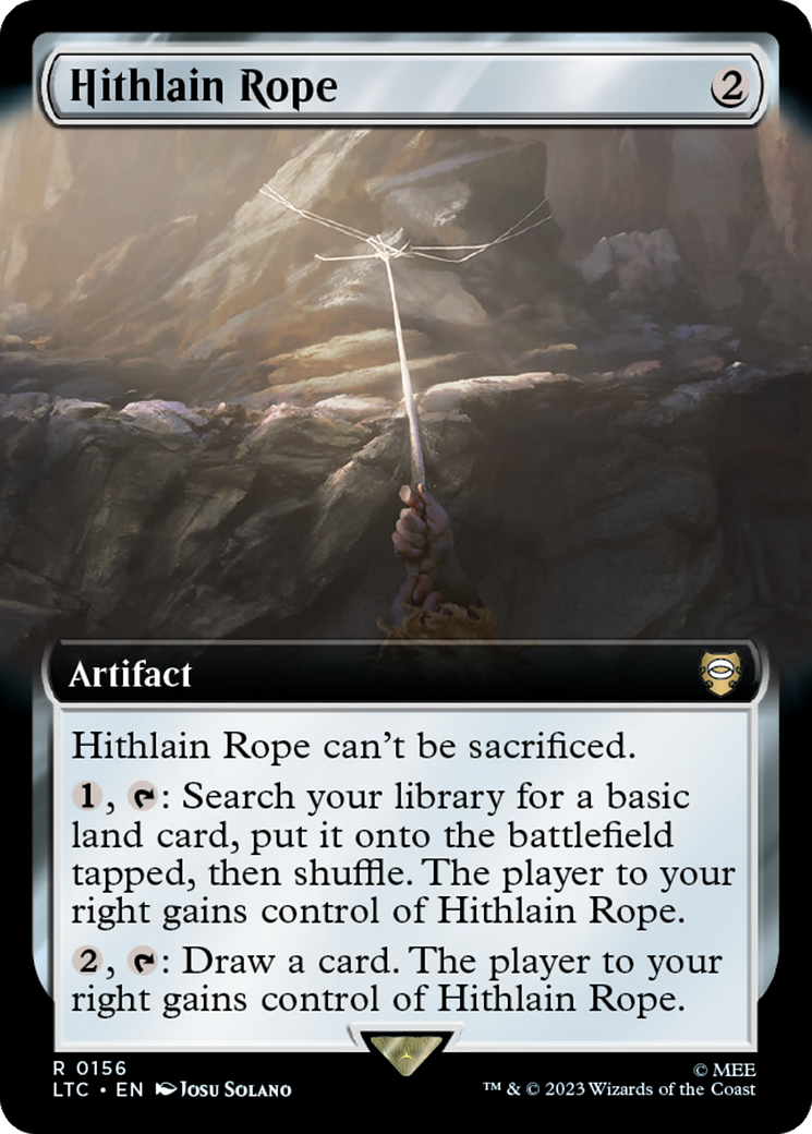 Hithlain Rope (Extended Art) [The Lord of the Rings: Tales of Middle-Earth Commander] | The Time Vault CA