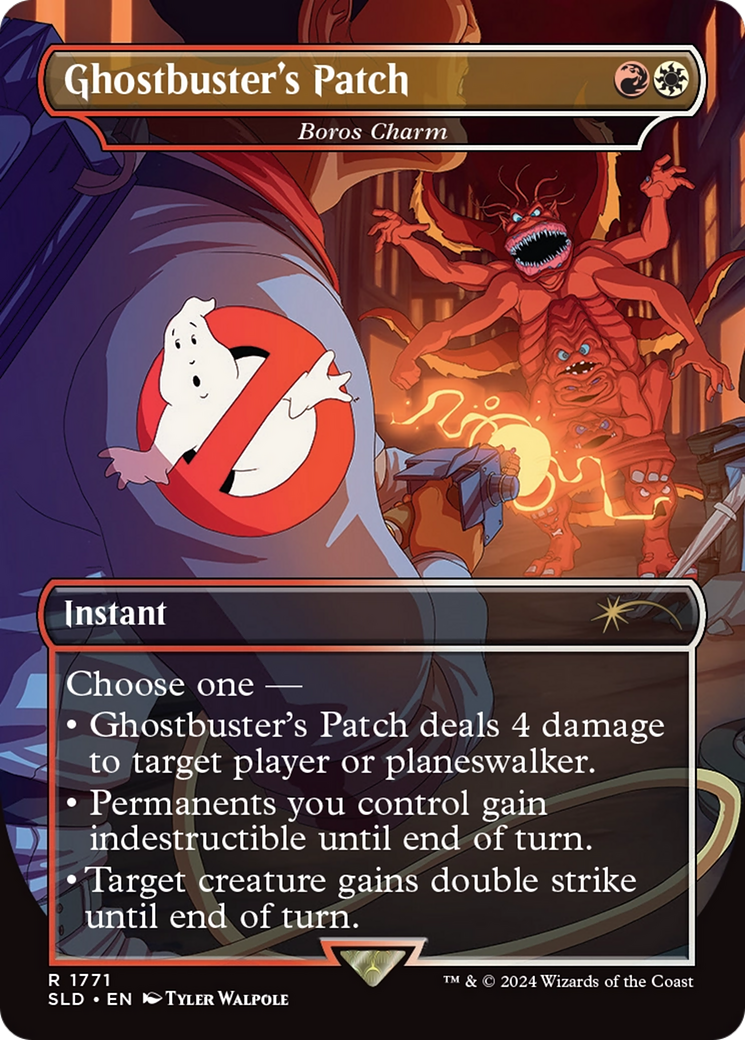 Ghostbuster's Patch - Boros Charm [Secret Lair Drop Series] | The Time Vault CA
