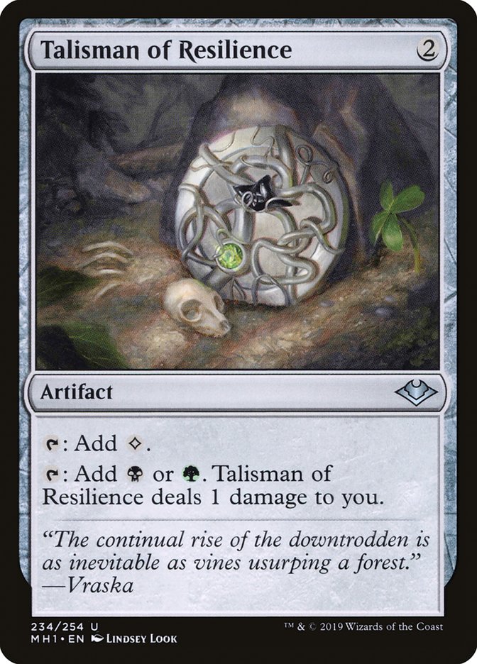 Talisman of Resilience [Modern Horizons] | The Time Vault CA