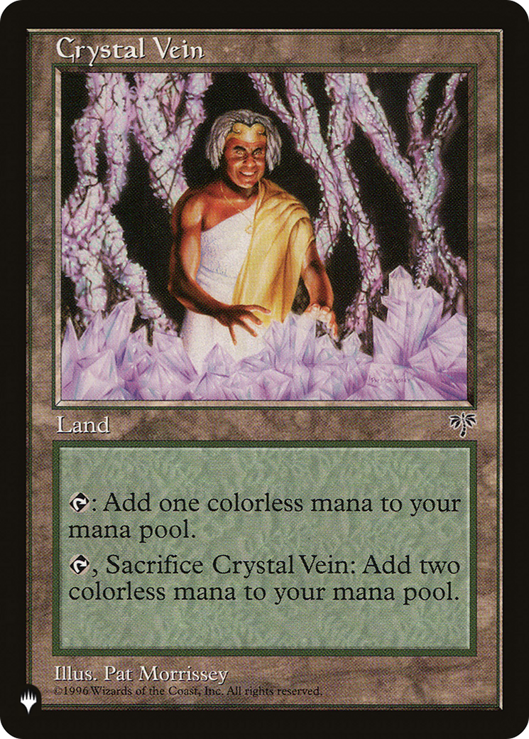 Crystal Vein [The List] | The Time Vault CA