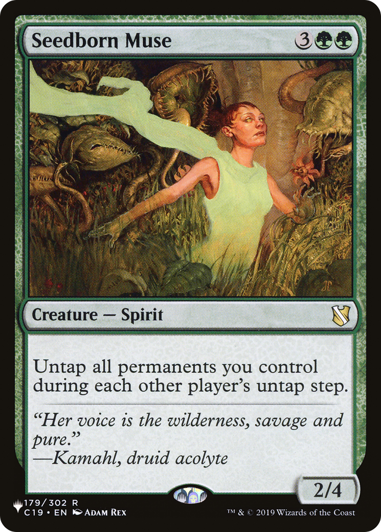 Seedborn Muse [The List] | The Time Vault CA