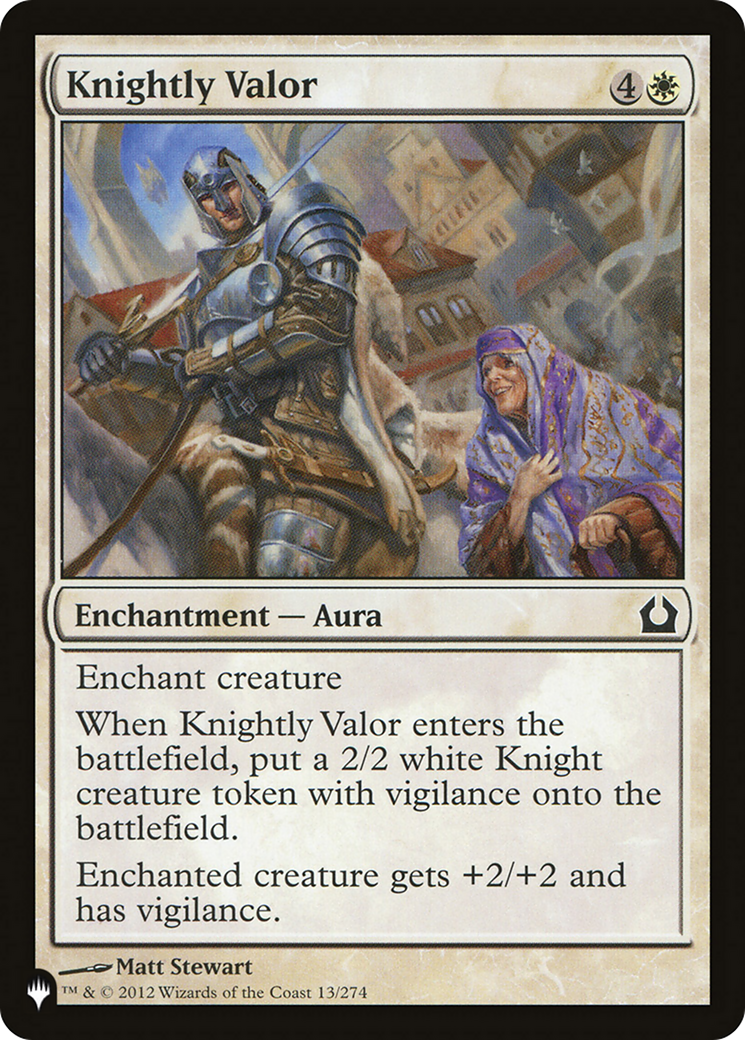 Knightly Valor [The List] | The Time Vault CA