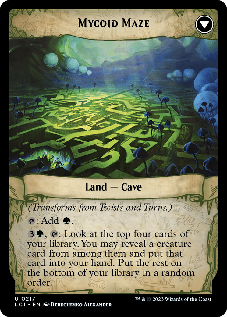 Twists and Turns // Mycoid Maze [The Lost Caverns of Ixalan] | The Time Vault CA