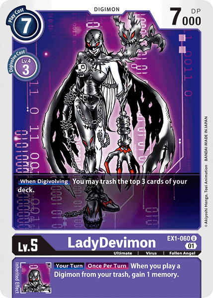 LadyDevimon [EX1-060] [Classic Collection] | The Time Vault CA