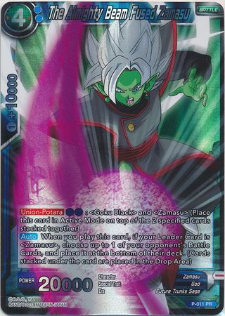 The Almighty Beam Fused Zamasu (P-011) [Promotion Cards] | The Time Vault CA
