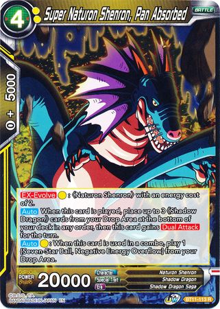 Super Naturon Shenron, Pan Absorbed (BT11-113) [Vermilion Bloodline] | The Time Vault CA