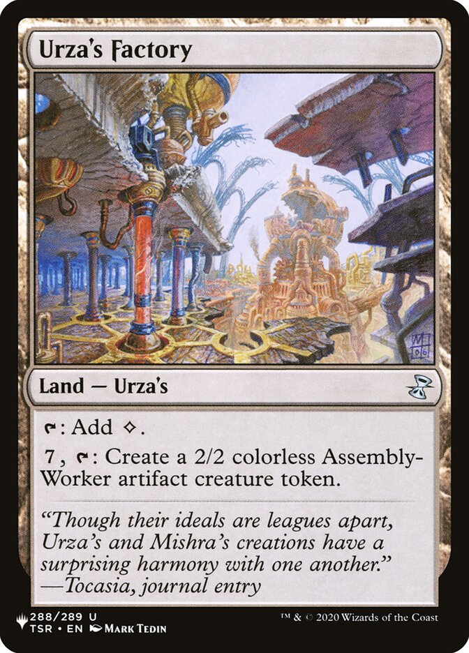 Urza's Factory [The List] | The Time Vault CA