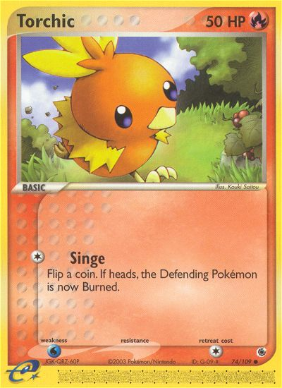 Torchic (74/109) [EX: Ruby & Sapphire] | The Time Vault CA