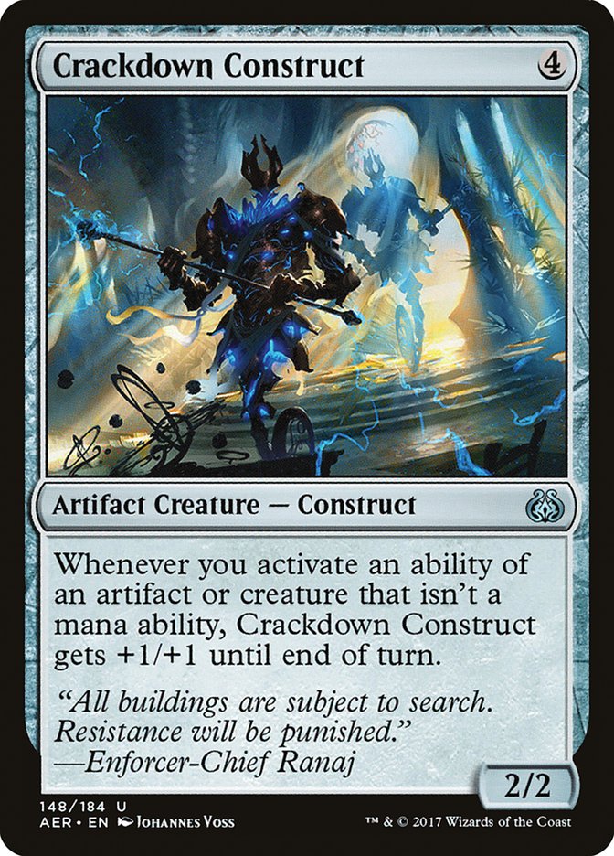 Crackdown Construct [Aether Revolt] | The Time Vault CA