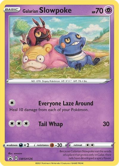 Galarian Slowpoke (SWSH126) [Sword & Shield: Black Star Promos] | The Time Vault CA