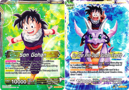 Son Gohan // Son Gohan & Hire-Dragon, Boundless Friendship (BT11-091) [Vermilion Bloodline] | The Time Vault CA