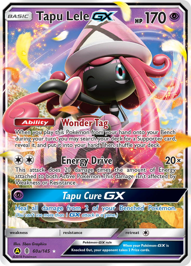 Tapu Lele GX (60a/145) [Alternate Art Promos] | The Time Vault CA