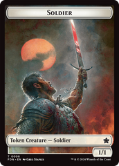 Rabbit // Soldier Double-Sided Token [Foundations Tokens] | The Time Vault CA