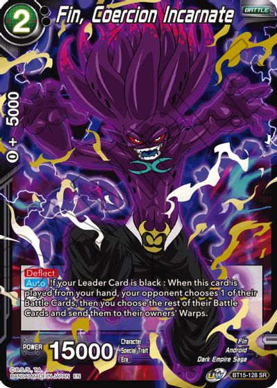 Fin, Coercion Incarnate (BT15-128) [Saiyan Showdown] | The Time Vault CA
