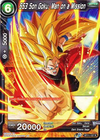 SS3 Son Goku, Man on a Mission (BT11-127) [Vermilion Bloodline 2nd Edition] | The Time Vault CA