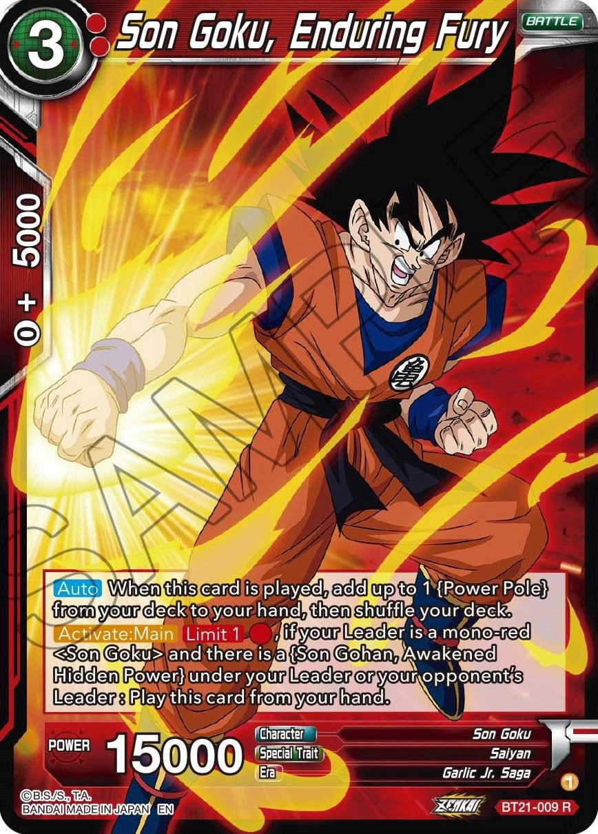 Son Goku, Enduring Fury (BT21-009) [Wild Resurgence] | The Time Vault CA