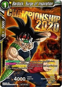 Bardock, Surge of Inspiration (P-204) [Promotion Cards] | The Time Vault CA