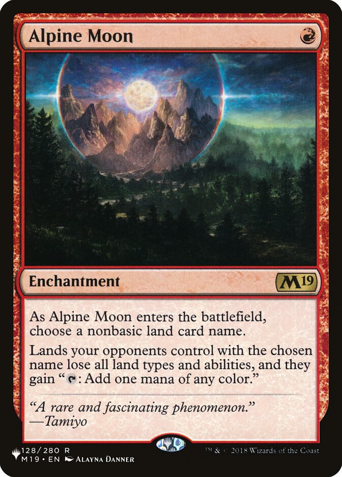 Alpine Moon [The List] | The Time Vault CA