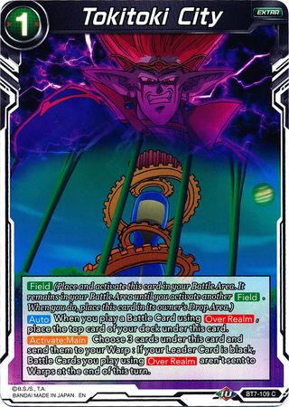 Tokitoki City (BT7-109) [Assault of the Saiyans] | The Time Vault CA