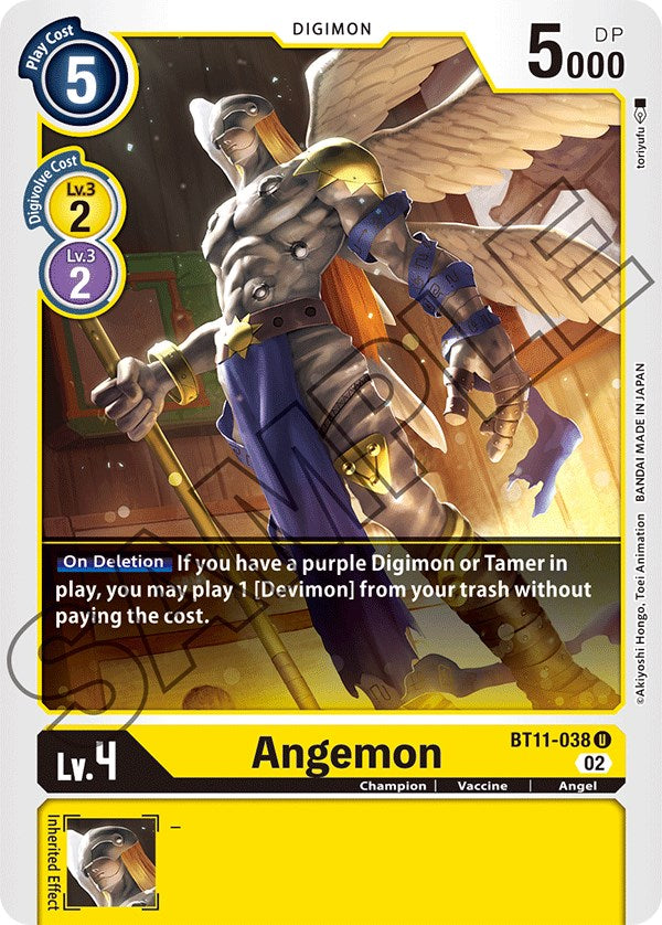 Angemon [BT11-038] [Dimensional Phase] | The Time Vault CA