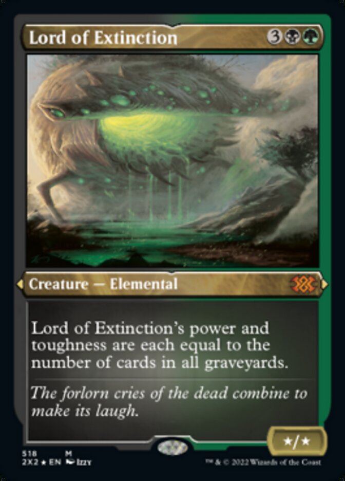 Lord of Extinction (Foil Etched) [Double Masters 2022] | The Time Vault CA