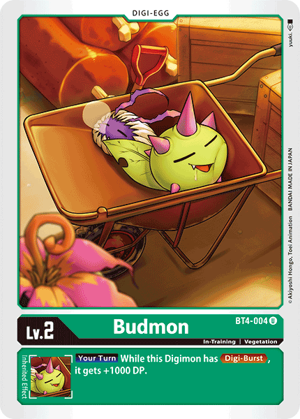 Budmon [BT4-004] [Great Legend] | The Time Vault CA