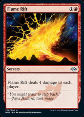 Flame Rift (Foil Etched) [Modern Horizons 2] | The Time Vault CA