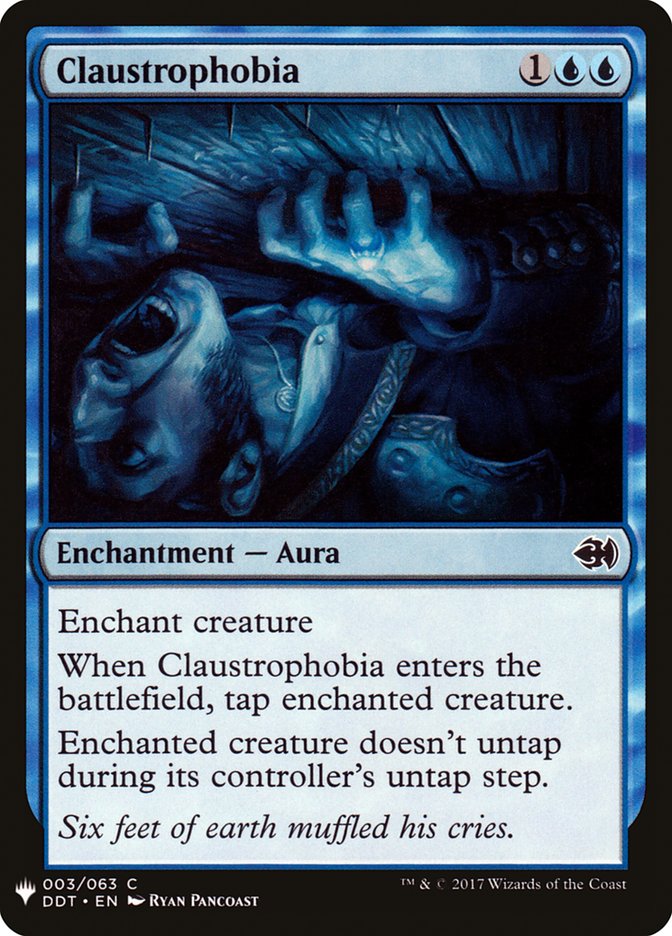 Claustrophobia [Mystery Booster] | The Time Vault CA