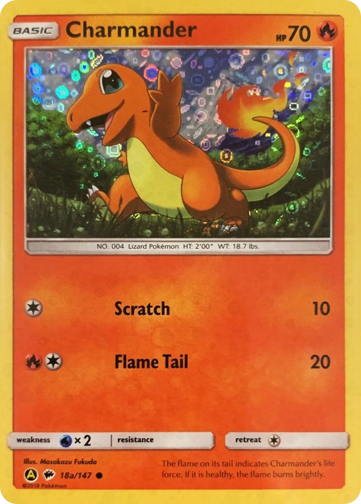 Charmander (18a/147) (General Mills Cereal Foil) [Alternate Art Promos] | The Time Vault CA