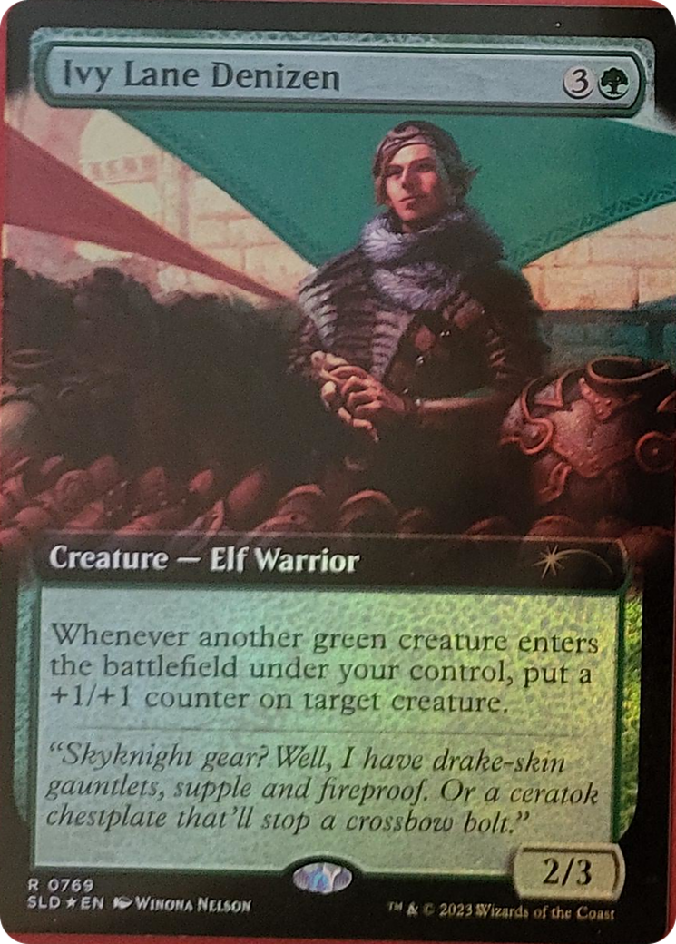 Ivy Lane Denizen (Extended Art) [Secret Lair Drop Series] | The Time Vault CA