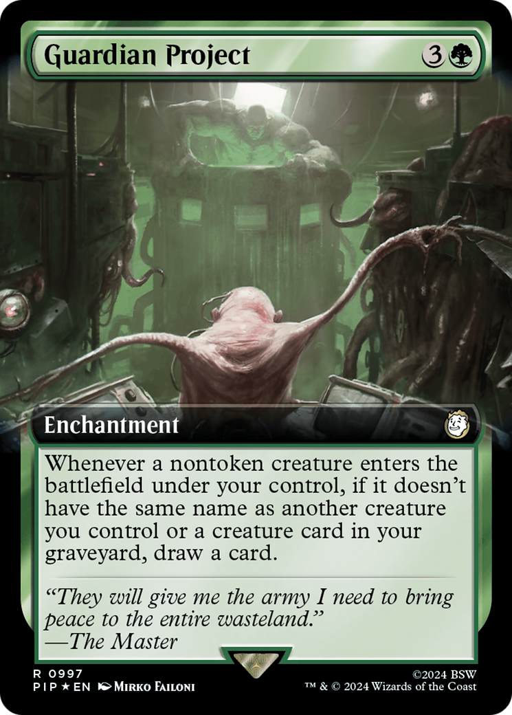 Guardian Project (Extended Art) (Surge Foil) [Fallout] | The Time Vault CA